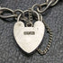 British vintage sterling silver charm bracelet 19g
