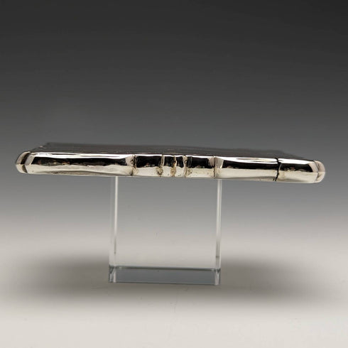 1853 年英國古董純銀名片夾 58 克 Nathaniel Mills