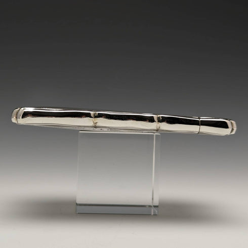 1855 年英國古董純銀名片夾 55 克 Nathaniel Mills