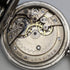 Around 1907 Antique Longines pocket watch flower engraving silver side hunter case works well