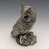英國鄉村藝術家純銀雕塑貓頭鷹小雕像 446 克