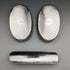 Around 1920 British Antique Sterling Silver Handle Brush Set of 3 Charles Henry Dumenil