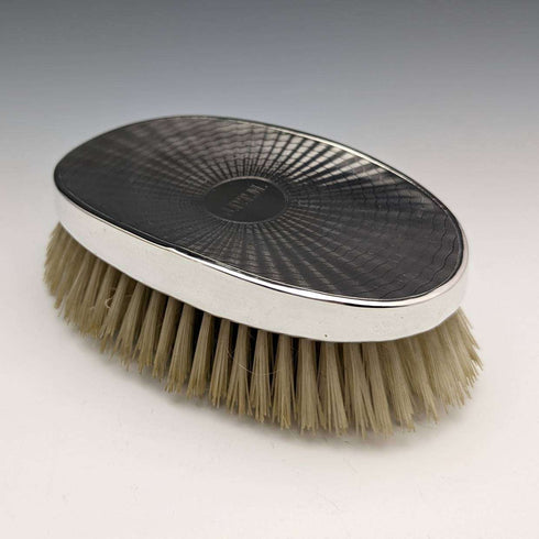Around 1920 British Antique Sterling Silver Handle Brush Set of 3 Charles Henry Dumenil