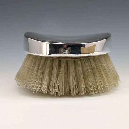Around 1920 British Antique Sterling Silver Handle Brush Set of 3 Charles Henry Dumenil