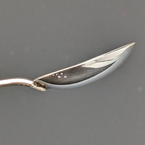 英国ヴィンテージ シルバープレート製 デミタススプーン6本セット ケース入り