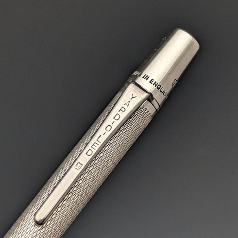 1959 年英國 Vintage Yard O 紅色純銀動力鉛筆帶皮筆盒