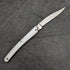 British Antique White Pearl Shell Handle Stainless Blade Folding Pen Knife