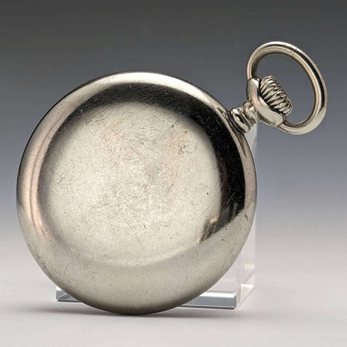 Around 1914 Antique Zenith pocket watch with alloy case works well