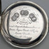 Around 1900 Antique Omega pocket watch silver side hunter case works well