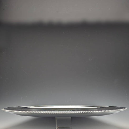 英國復古鍍鉻板托盤機車設計直徑 30cm