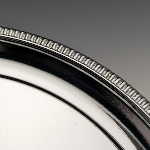 英國復古鍍鉻板托盤機車設計直徑 30cm