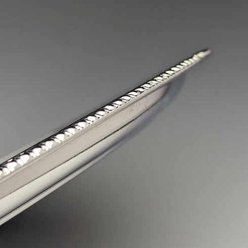 英國復古鍍鉻板托盤機車設計直徑 30cm