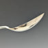 1907 British antique sterling silver teaspoon 6 & sugar tong set in case James Dixon
