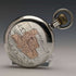 Around 1920 Antique Omega pocket watch Silver side Railroad watch Works well