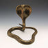 Antique Cobra Shaped Brass Pocket Watch Holder Display Stand Height 15cm