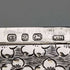 1897 British antique sterling silver card case 58g Frederick Marson