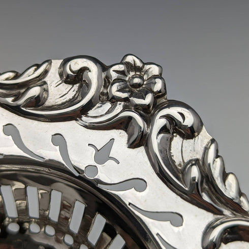 1903 年英國古董純銀糖果盤 80 克威廉赫頓