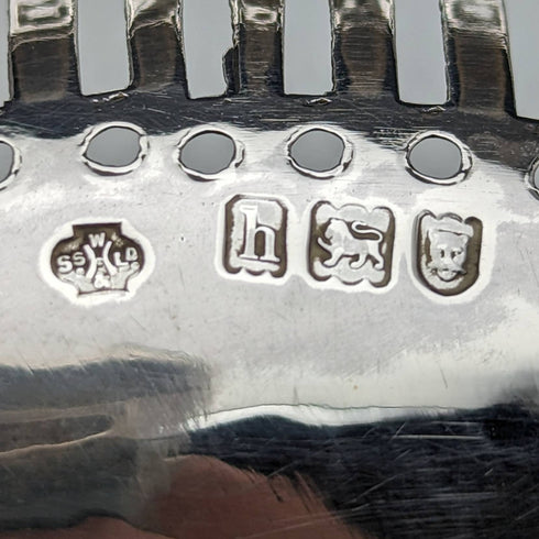 1903 年英國古董純銀糖果盤 80 克威廉赫頓