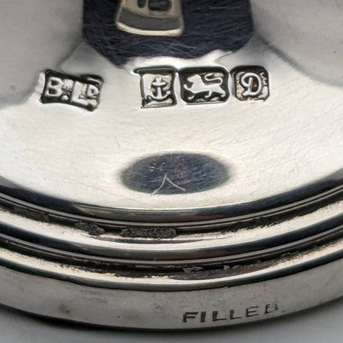 1978 British Vintage Sterling Silver Vase 55g