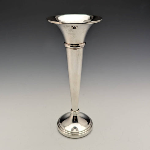 1978 British Vintage Sterling Silver Vase 55g