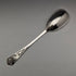 Around 1890 English antique silver plate fruit & nuts set in case
