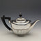 1902 British antique pure silver (925 silver) teapot 508g Goldsmiths&Silversmiths