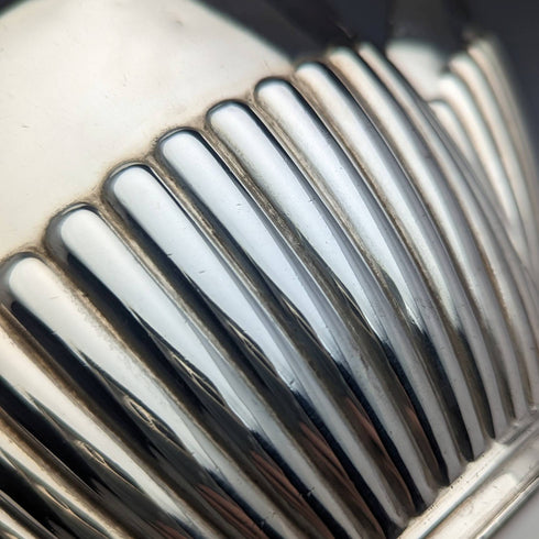 1902 British antique pure silver (925 silver) teapot 508g Goldsmiths&Silversmiths