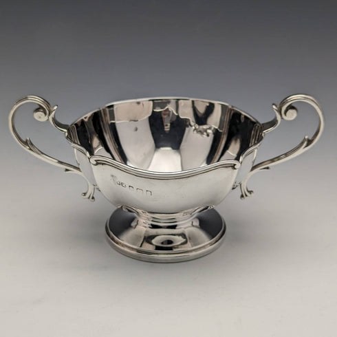 1917年 英国アンティーク 純銀(925シルバー) バチェラーティーポット3点セット 計606g Henry Matthews