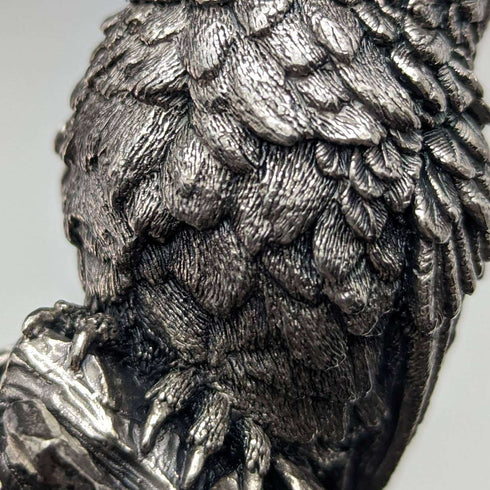 UK Country Artists Sterling Silver Sculpture Owl Figurine 78g