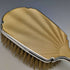 1939 British Vintage Sterling Silver Handle Brush Set of 3 with Enamel Decoration