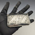 1919 British antique coin purse with sterling silver chain