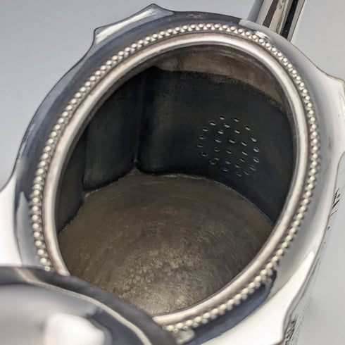 1882年 英国アンティーク シルバープレート製 ティーポット3点セット John Gallimore