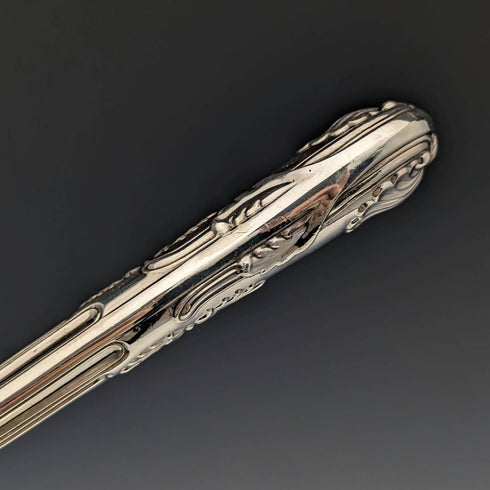 1870年 英国アンティーク 純銀製 フィッシュカトラリー 6ペアセット 箱入り William Marshall