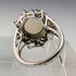 Vintage Jewelry Two Color Quartz Sterling Silver Ring