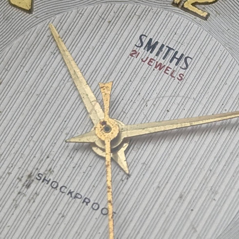 1960s British vintage Smith 21 stone men's wristwatch in good working condition