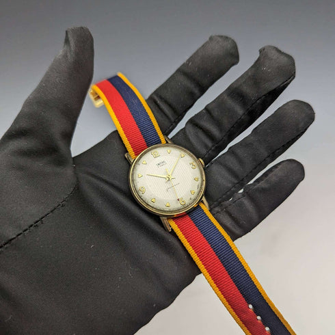 1960年代 英国ヴィンテージ スミス 21石 紳士用腕時計 動作良好