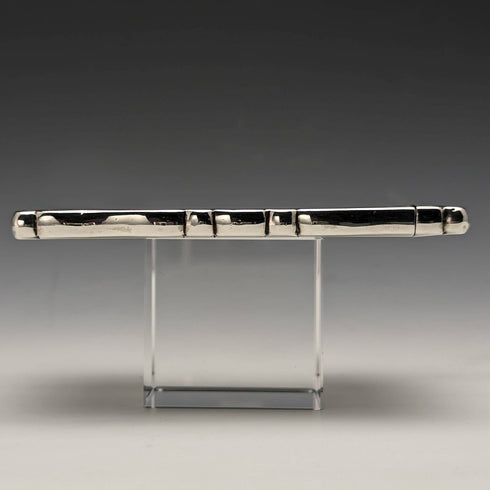 1888 British antique sterling silver card case 48g Frederick Marson