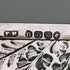 1888 British antique sterling silver card case 48g Frederick Marson