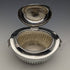Tetera antigua de plata de ley, 1898, Reino Unido, 220 g, John and William Deakin