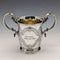 1862 British Antique Sterling Silver Double Handle Mug Cup 169g Barnard
