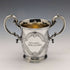 1862 British Antique Sterling Silver Double Handle Mug Cup 169g Barnard