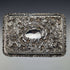 1902 British Antique Sterling Silver Relief Engraving Dressing Table Tray 306g