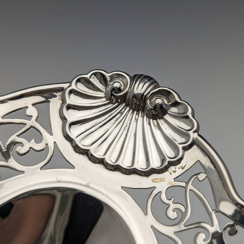 1902 年英國古董純銀盤子 141 克哈里森兄弟