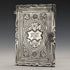 1882 British antique sterling silver card case 53g Frederick Marson