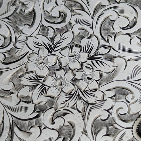 1909 年英國古董純銀卡包 63 克 Cohen 和 Charles