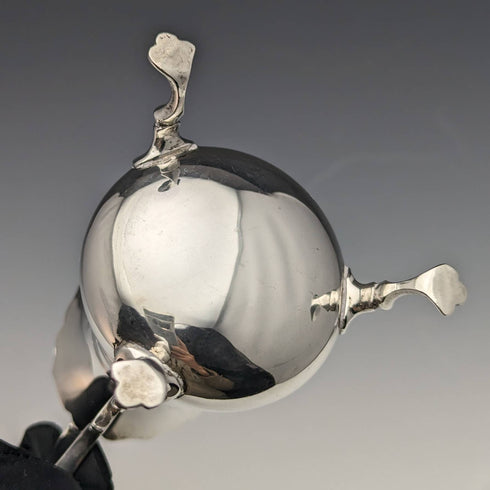 1908 British Antique Sterling Silver Cream Jug 84g George Unite