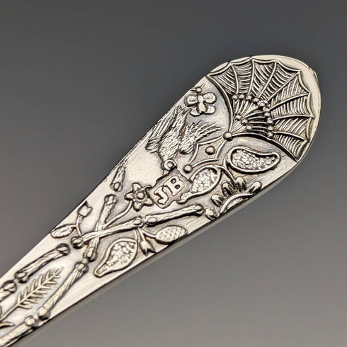 1875年頃 英国アンティーク シルバープレート製ティースプーン6本セット