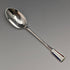 1936 British vintage enamel decorated sterling silver teaspoon set of 6 in a case
