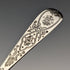 1884 British antique sterling silver teaspoon set of 6 in a case