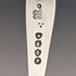 1884 British antique sterling silver teaspoon set of 6 in a case